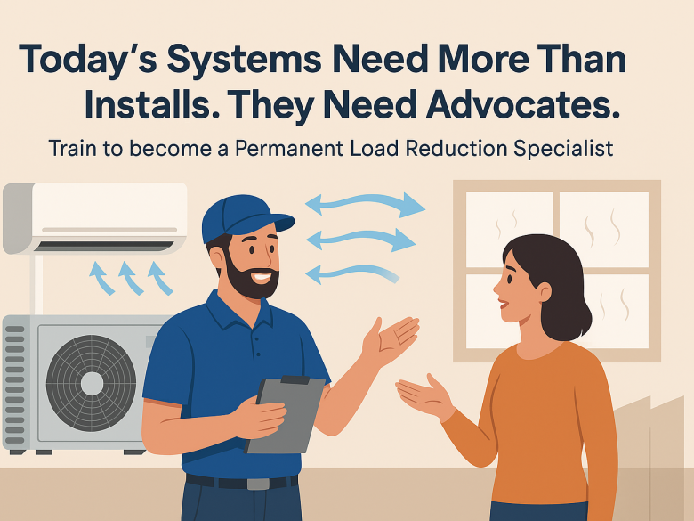 HVAC Tech talks to woman about system 