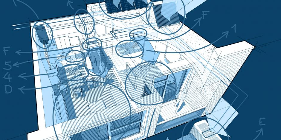 HVAC Blueprints of Home